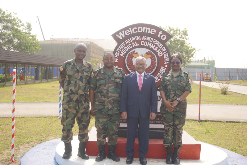 Visit of Ambassador to the Shanti Block, 14th Military Hospital - 23 February 2026.